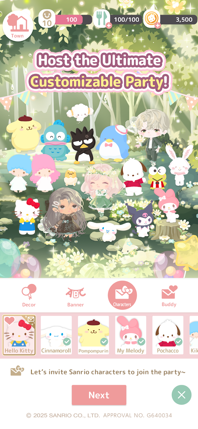 三丽鸥明星的微笑小镇sweetdays v1.6.00 国际版