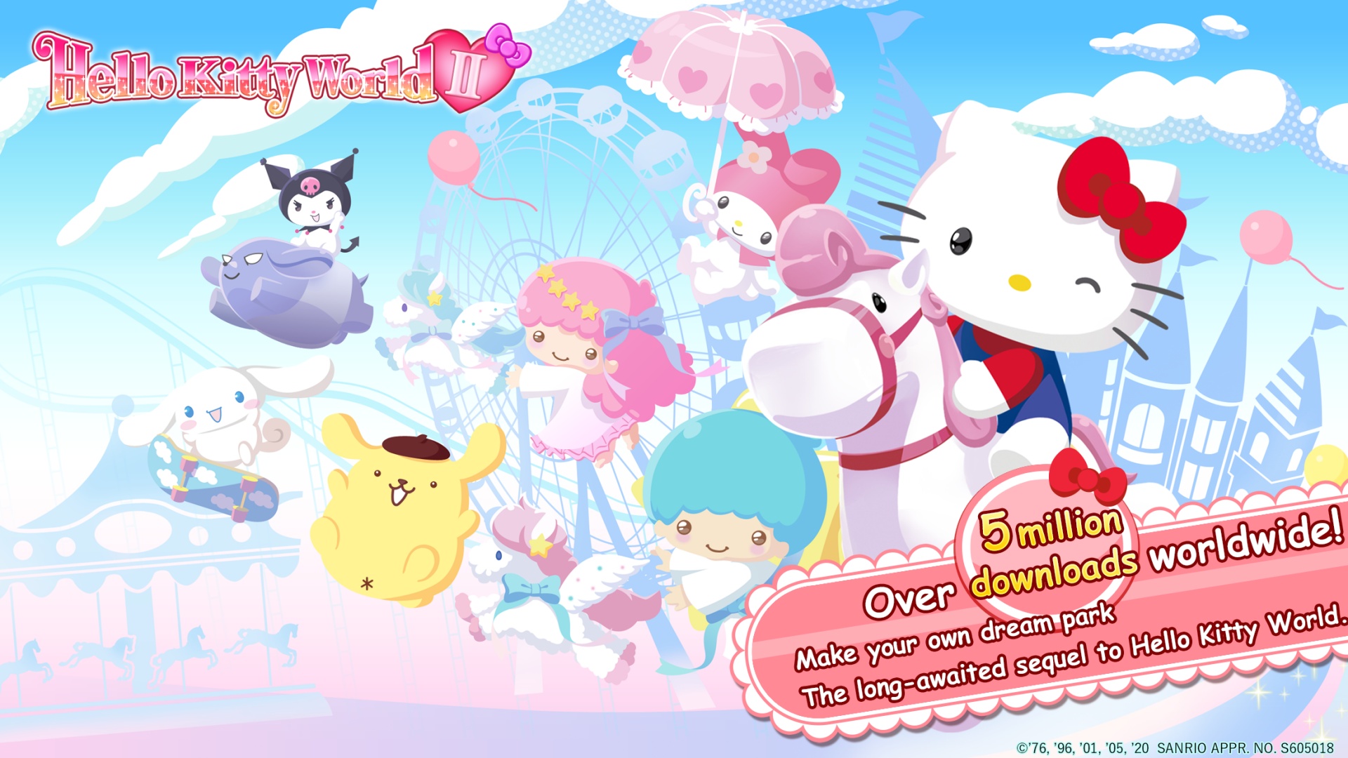 凯蒂猫世界2游戏(Hello Kitty World2) v8.0.1 官方版