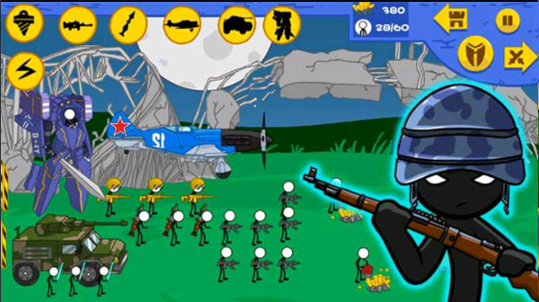 火柴人现代全面战争游戏下载(Stickman War Simulator：Modern) v1.0.3 安卓版