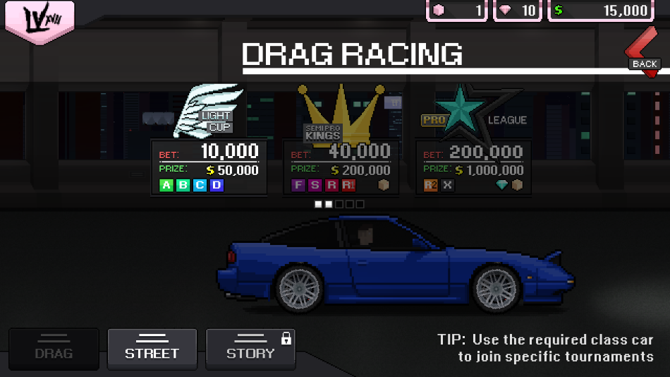 像素赛车手美化版游戏下载(Pixel Car Racer XVII) v1.1.82 安卓版