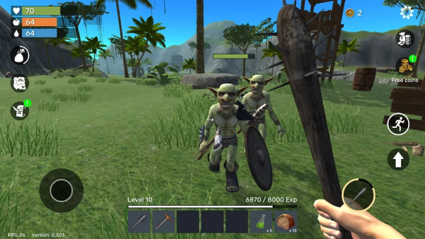 未知岛屿生存游戏(Uncharted Island) v0.905 安卓版
