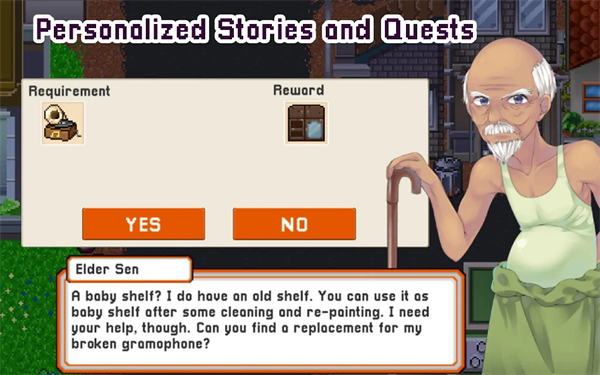 爱情和生活模拟rpg汉化版(Citampi Stories) v1.82.017r 安卓版